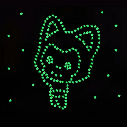 Glow in the Dark Star Wall Stickers - Image 11