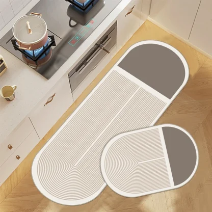 Modern Long Oval Rugs for Kitchen - Image 8