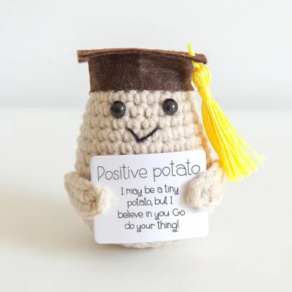 Knitted Potato Mini Plush Home Decoration - Image 3