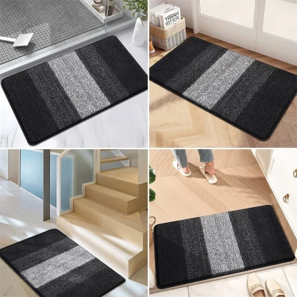 Dark Striped Mat with Super Absorbent - Image 6