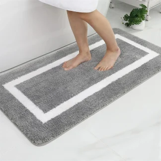 Soft Thick Rug with Absorbent Design