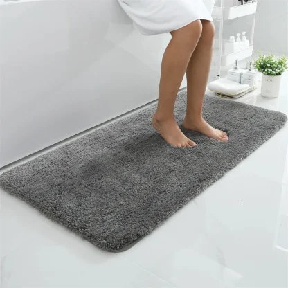 Plush Rug with Absorbent Quick Dry