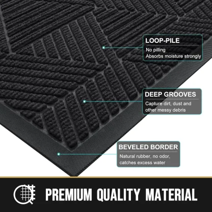 Dirt Trapper Solid Color Soft Doormats - Image 4