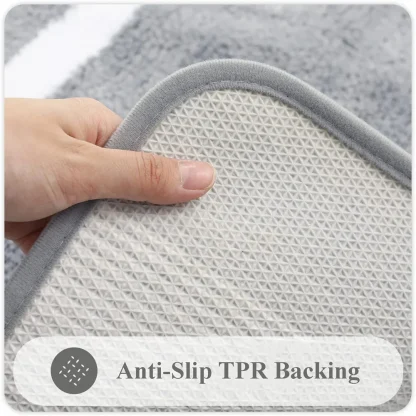 Soft Thick Rug with Absorbent Design - Image 4